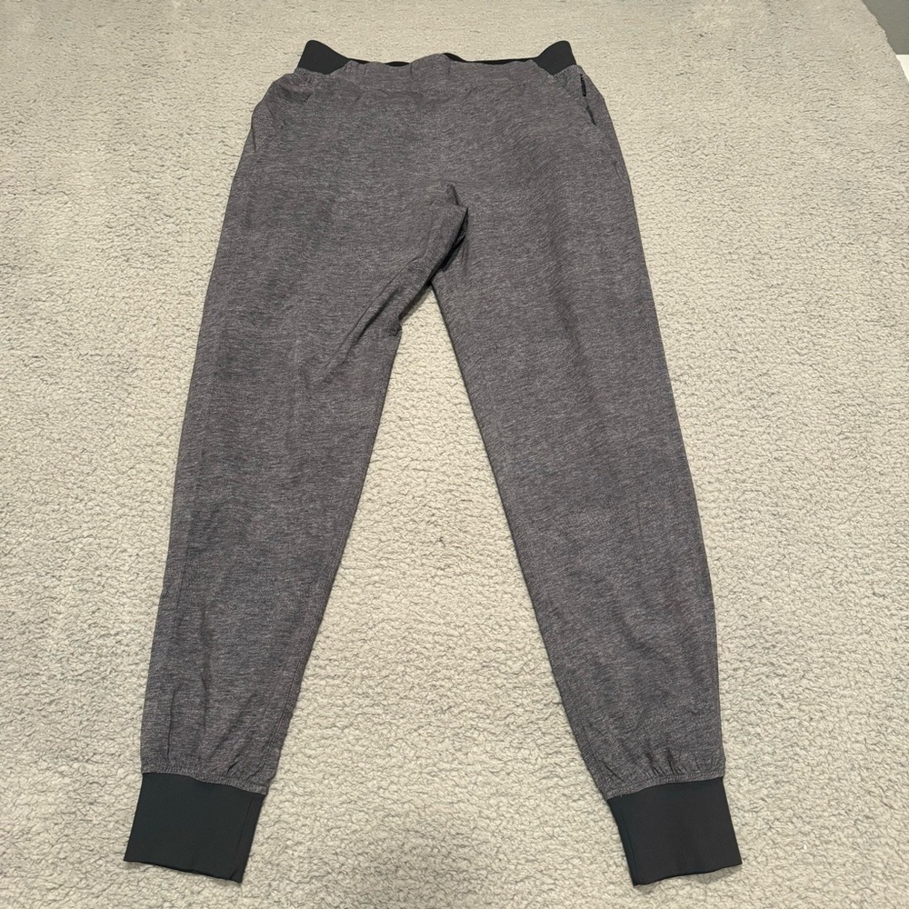 Lululemon Get Ready Jogger Swift Pant Heathered Texture Coal Gray Size 6